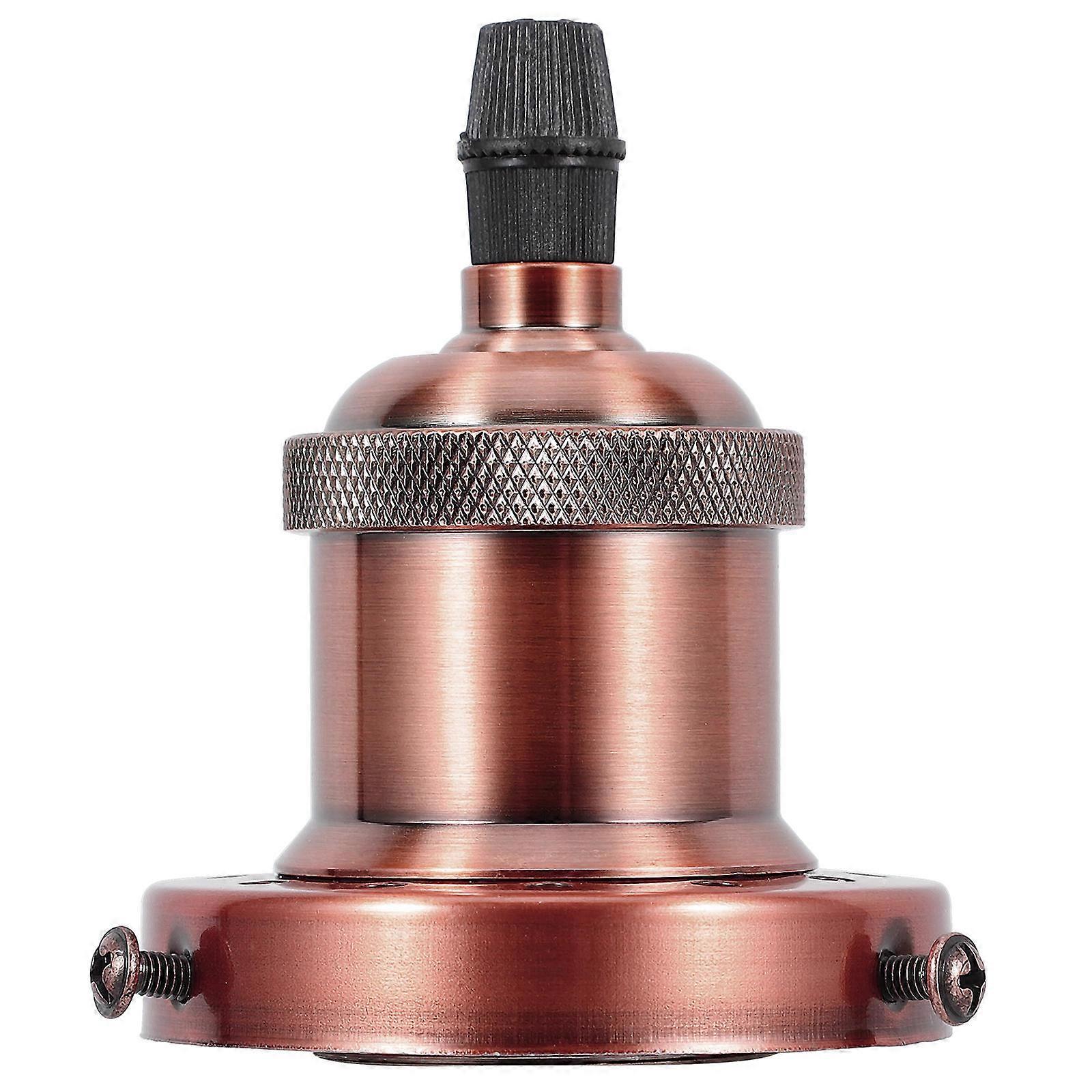 Retro Style Pendant Lamp Socket with Stable Aluminium Material in Rose Gold for Lighting Use E27