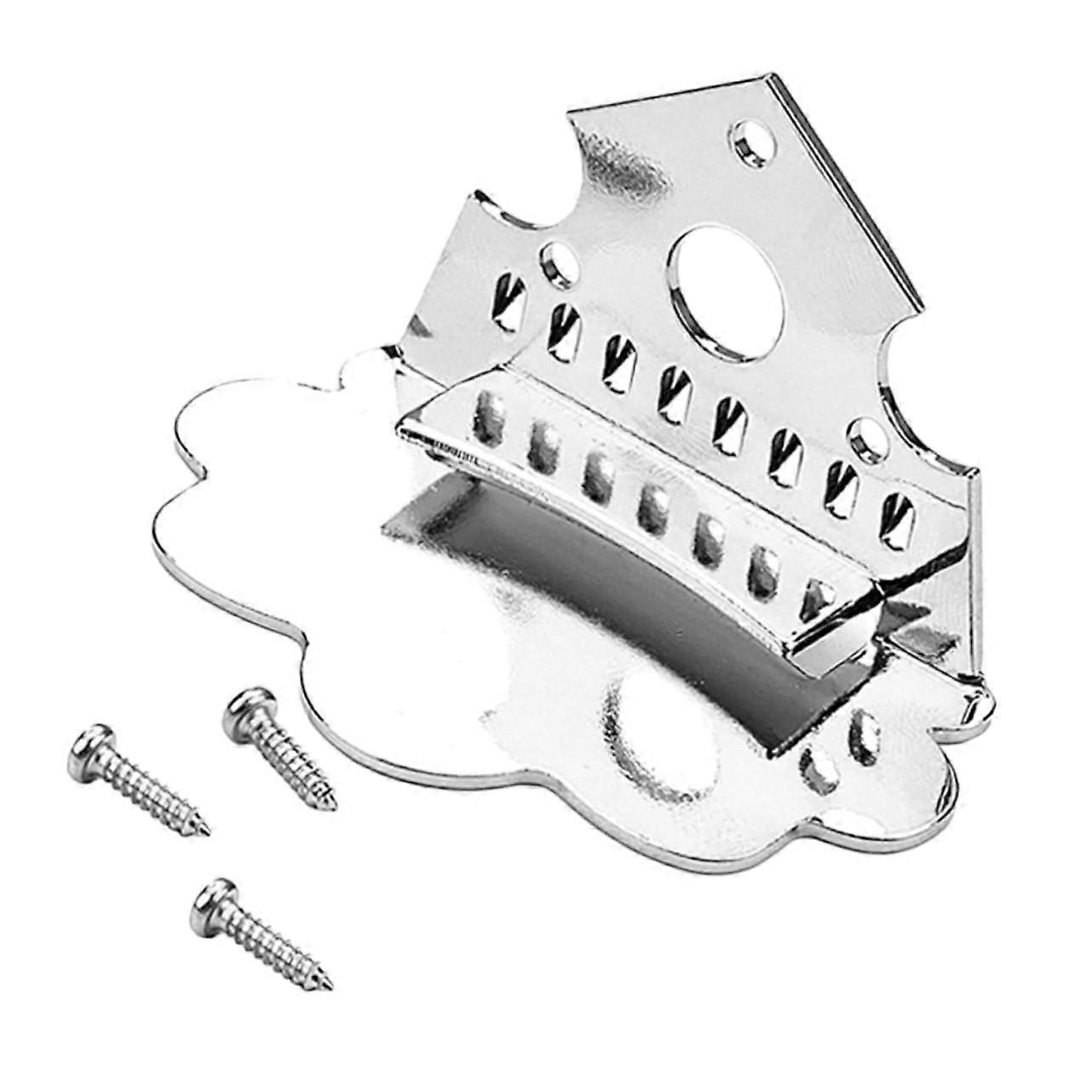 1satz Metal Mandolin String Holder Heavy-Duty Chromatic Design for Enhanced Sustain Compatible with Standard Mandolins