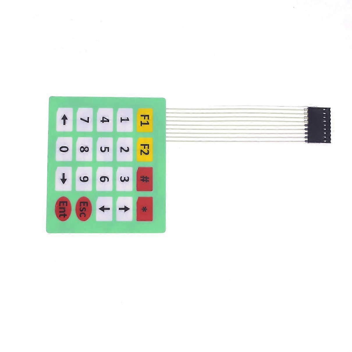 Matrix Membrane Keypad Keyboard 4x5 20 Key Switch 85x73x0.8mm Compact Design for Custom Electronics Projects