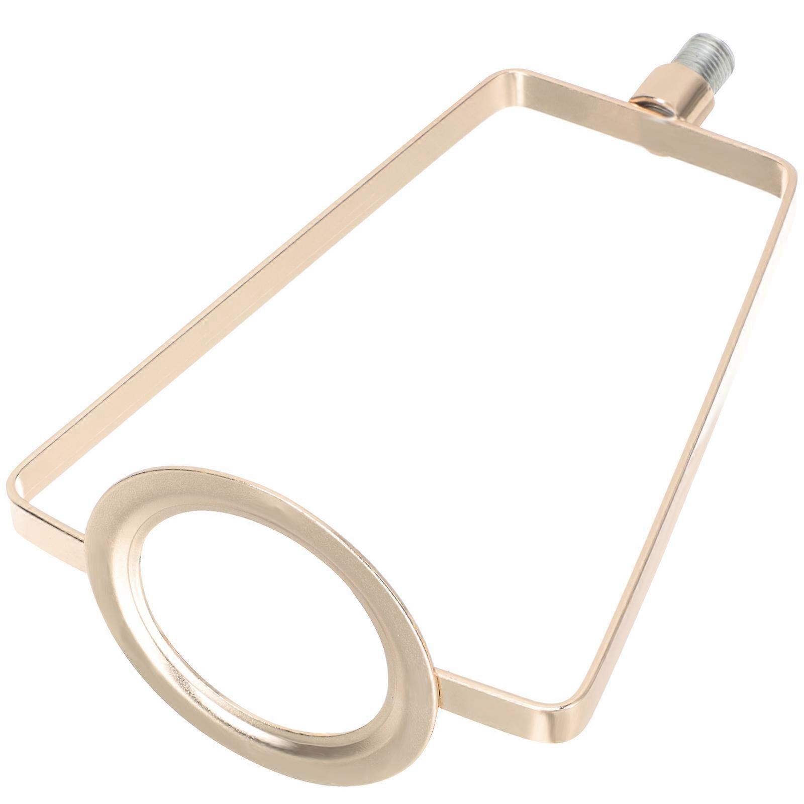 Lamp Accessories Metal Lamp Shade Frame Various Scenes Diy Compatible Lighting Fixture 14.5x10cm 1Set