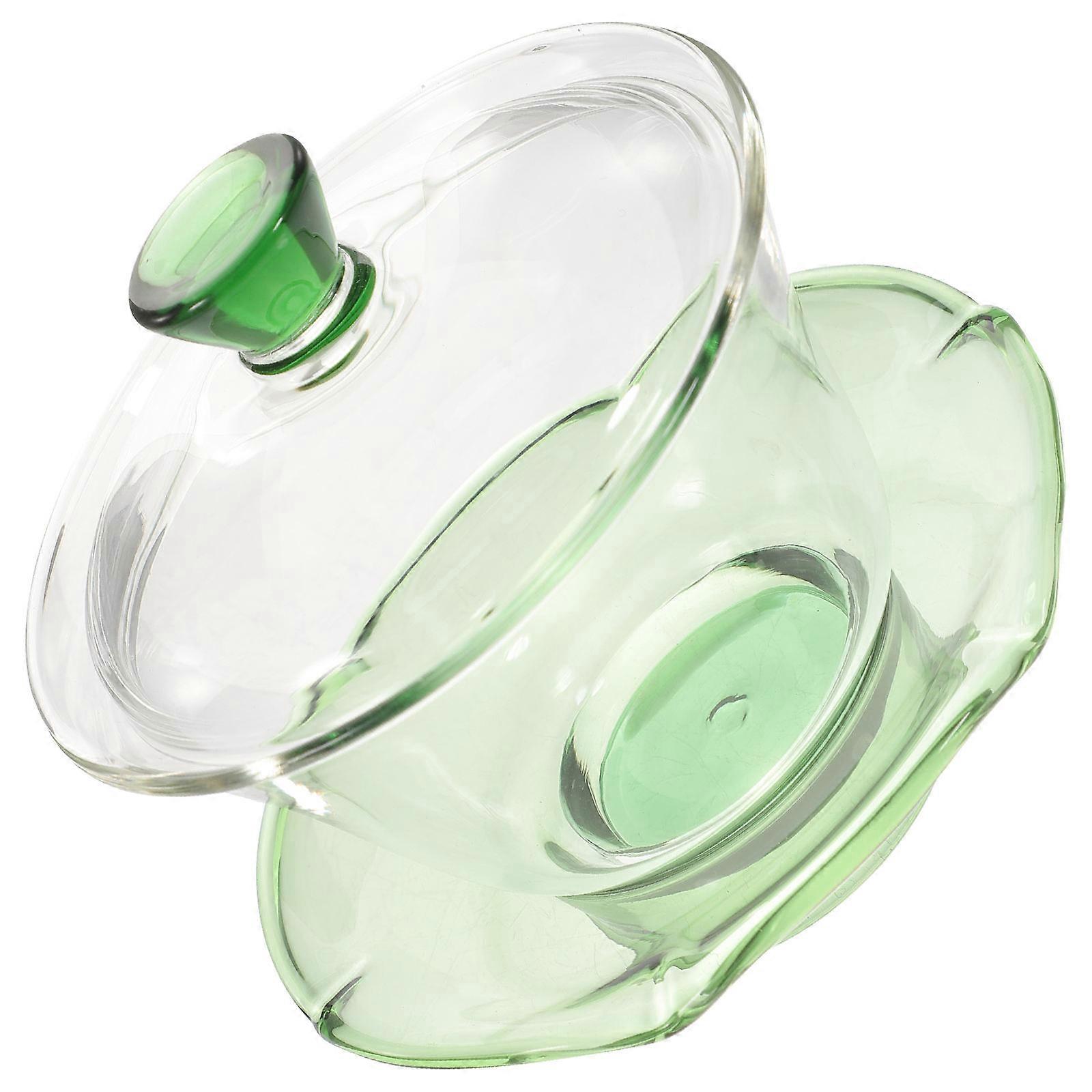 Transparent Small Teacup Round Shape Teacup Set Ideal For Home Use 3.93X3.93X3.54In Storage Friendly 1 Set