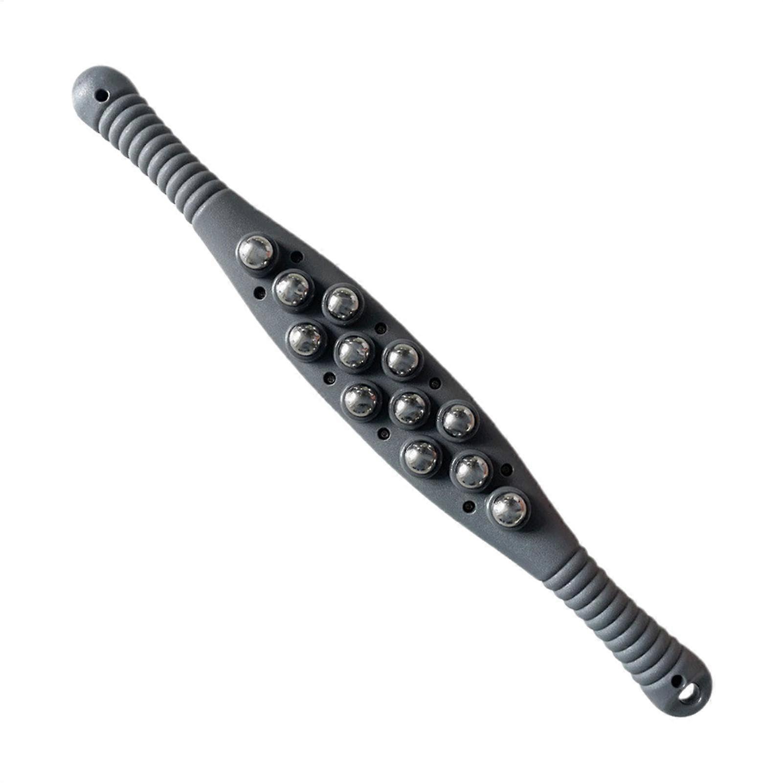 Muscle Roller Massager: Handheld Stick For Calves And Thighs Massage, Back Relief, Durable Plastic, Compact Design