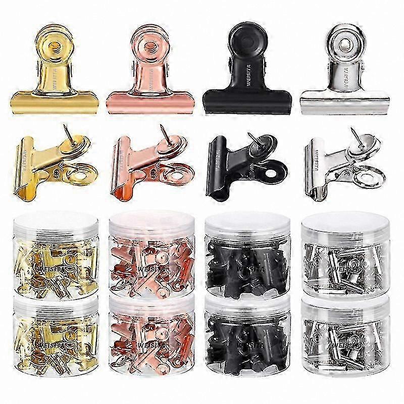 Durable Push Pin Clips, 30-Pack for Cork Boards, Cubicle Walls, Office and Home Use