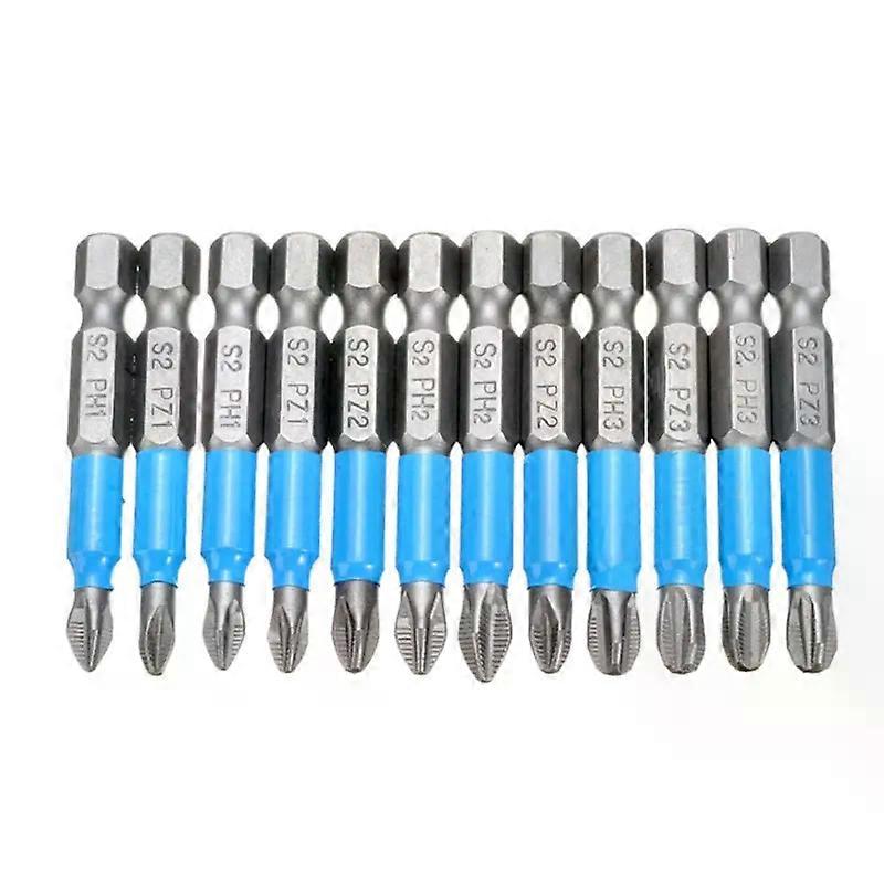 Magnetic Screwdriver Set Cubic Thread Screwdriver Drill Accessories 6 Types