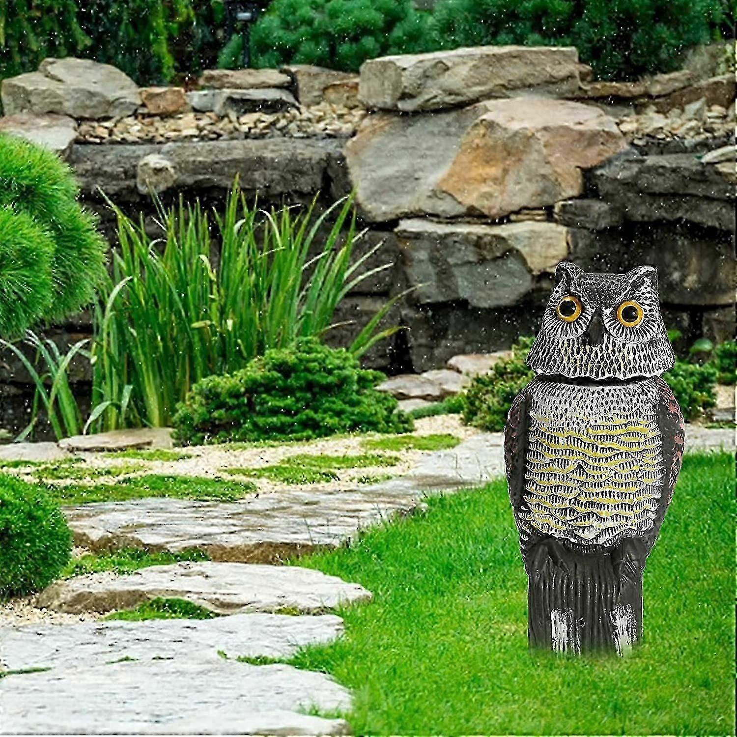 Owl Bird Repellent Realistic Owl with Bobble Head Pigeon Repellent Bird Repellent Bird Repellent Owl Bird Repellent
