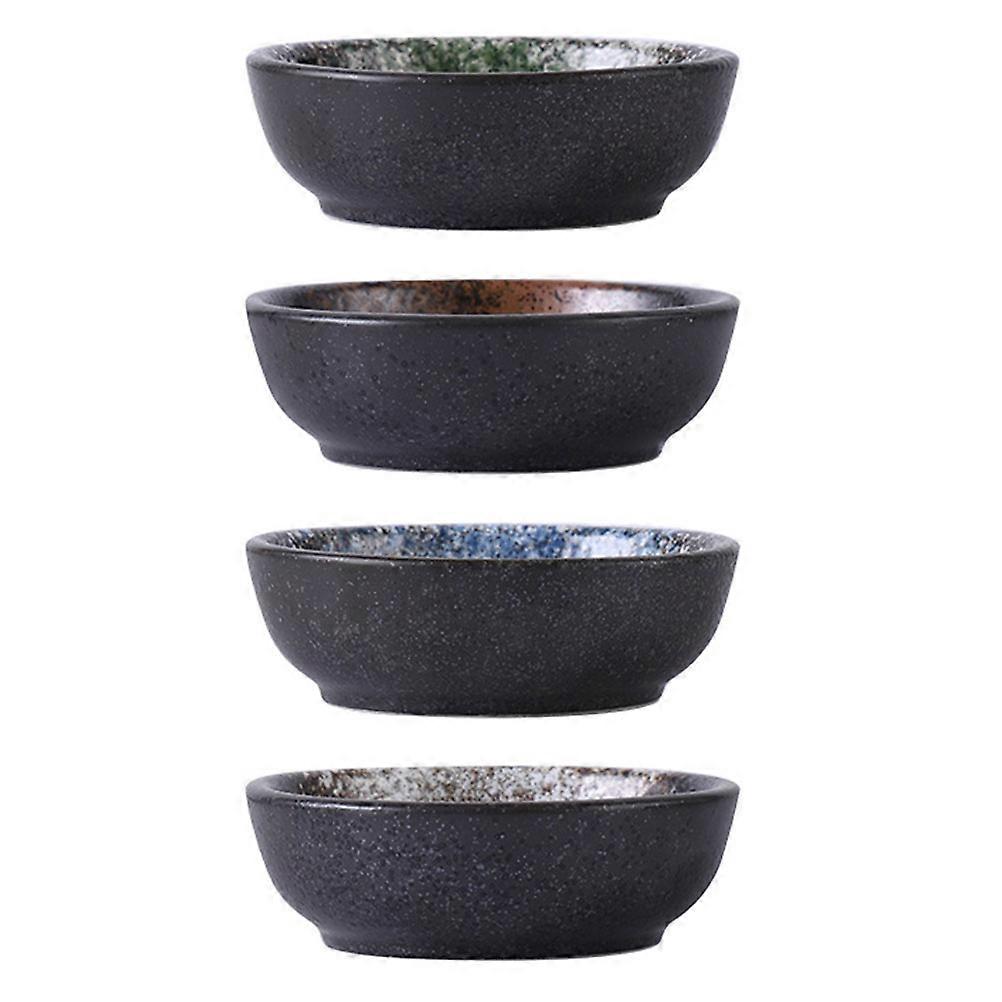 Here's a refined and engaging product description based on the details you provided:
**4pcs Decorative Ceramic Spice Dishes – Multi Functional