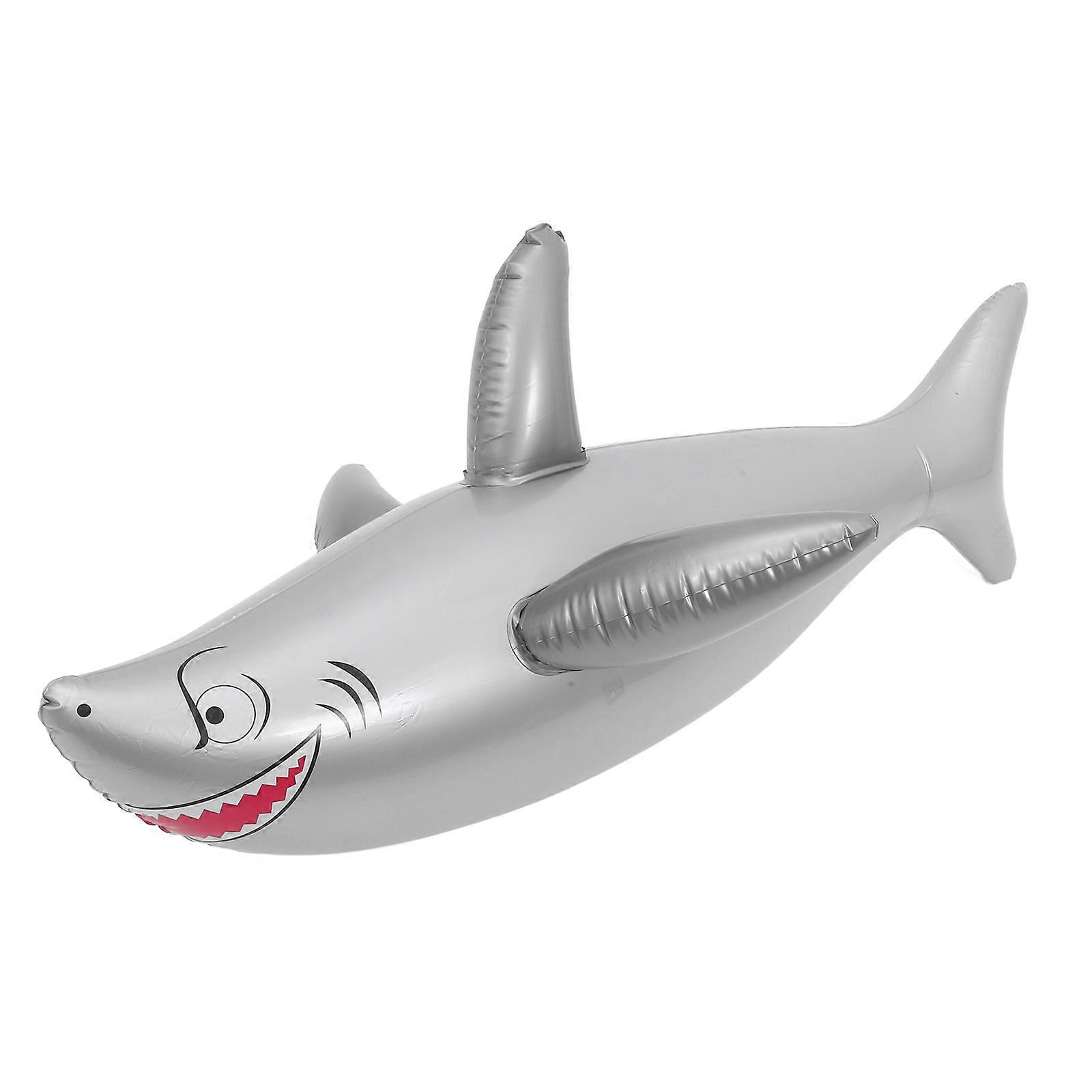It sounds like you're describing a fun and versatile product—**an inflatable shark interactive sea animal plaything**—perfect for a variety of events