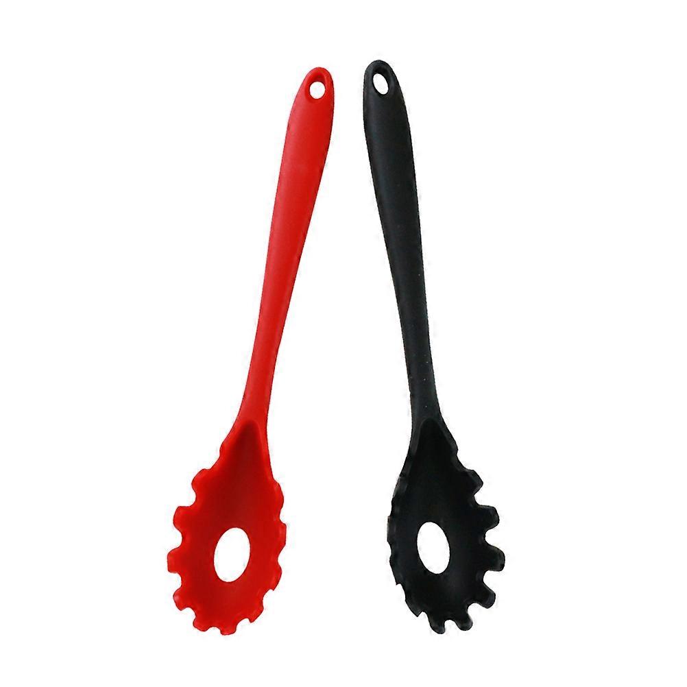Noodle Strainer Silicone Kitchen Utensil For Home Cooking And Restaurant Use In Assorted Color 2Pcs Noodle And Pasta Straining