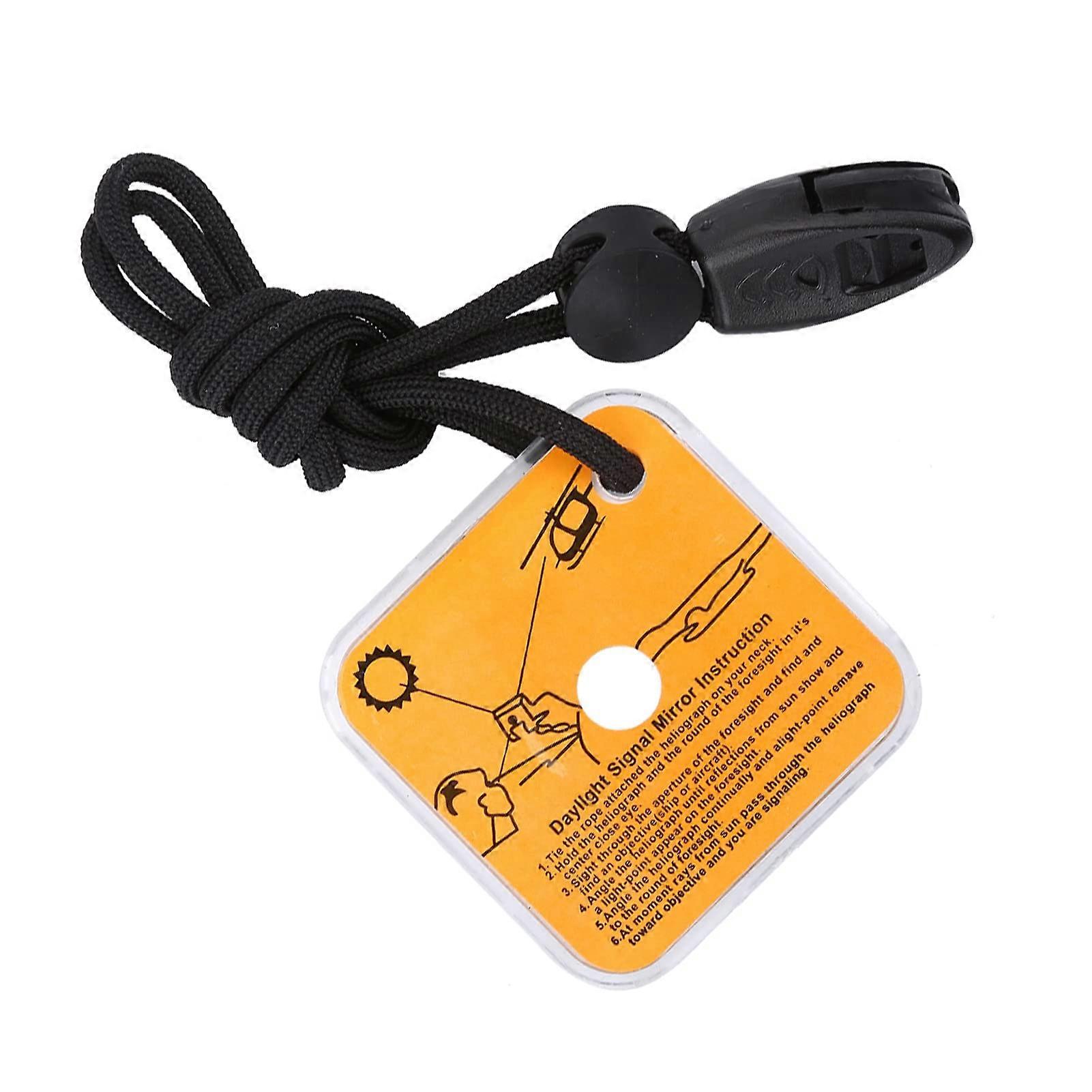 Signal mirror, remote PFD mirror, survival mirror, outdoor survival technologies, small signal mirror, survival mirror for backpacks