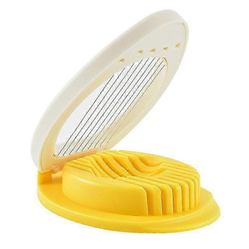 Dishwasher Safe Egg Slicer for Hard Boiled Eggs - Easy & Precise Egg Cutter for Perfect Slices Every Time