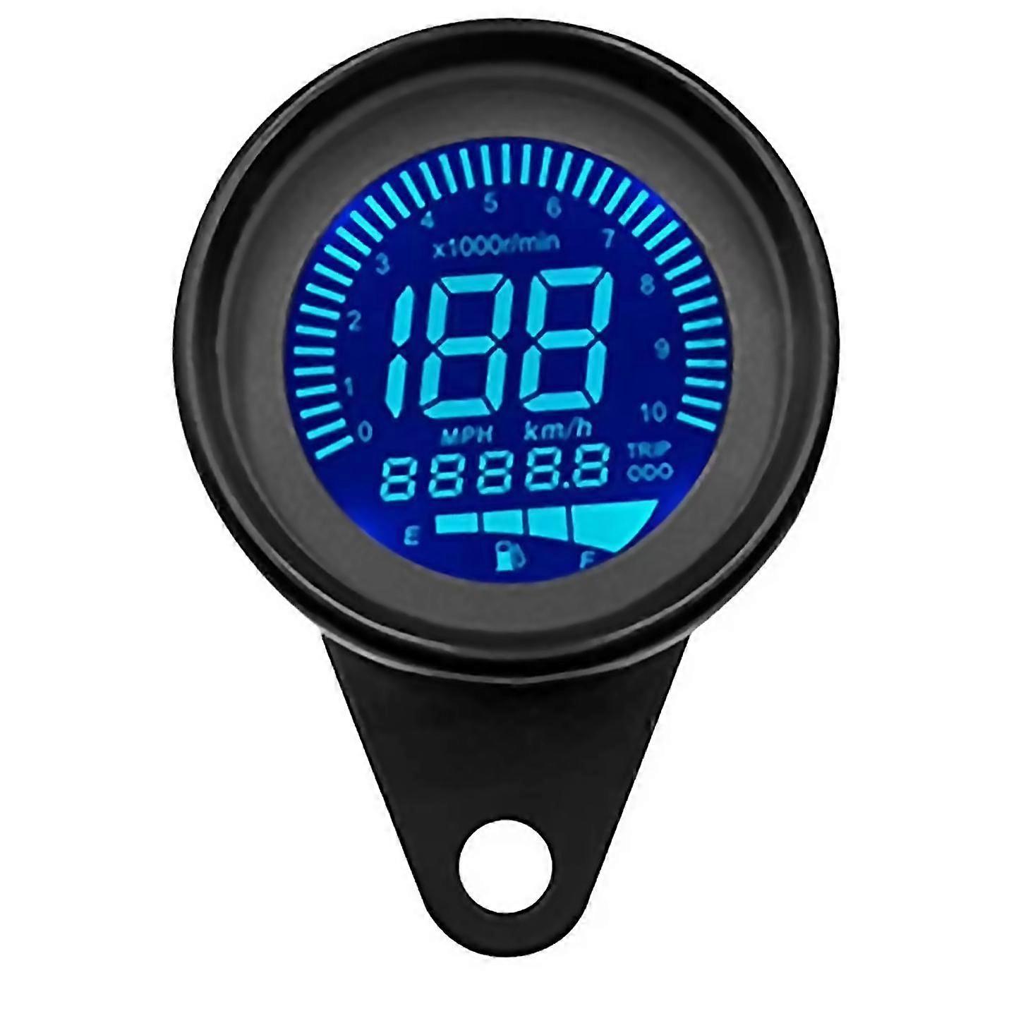 Motorcycle Meter Speedometer Digital Odometer Night Lightb
