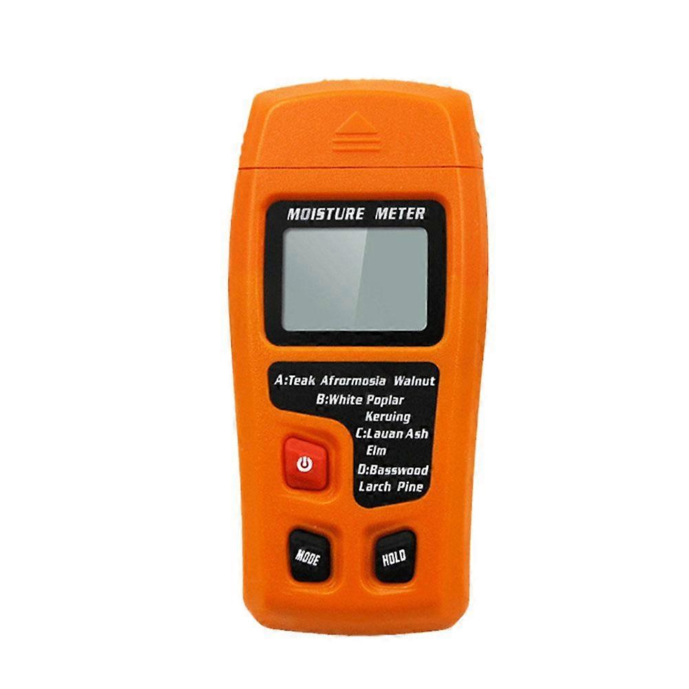 Professional Wood Moisture Meter High Precision Digital Detector For Over 100 Wood Types With Large LCD Display