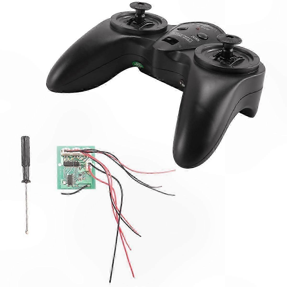 2.4G 6CH Radio Control System for DIY RC Vehicles Boats up to 50M Range Receiver Transmitter