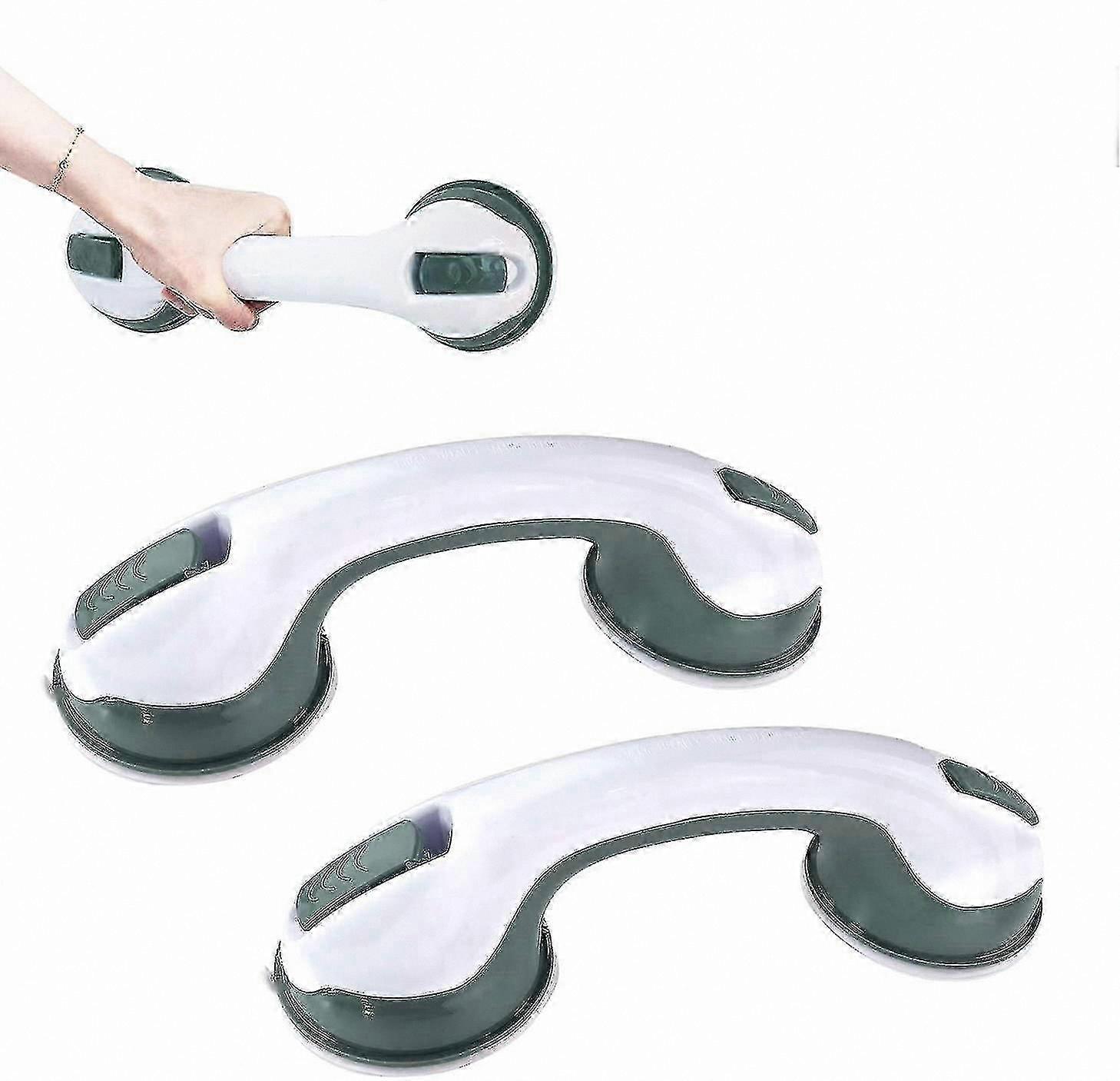 Suction Shower Handle with Grab Bar for Bathroom Safety Support