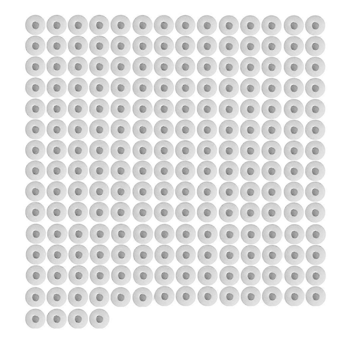 Embouts d’écouteurs de remplacement pour casques - 200 pcs Mousse éponge douce Housse de protection pour casque Blanc