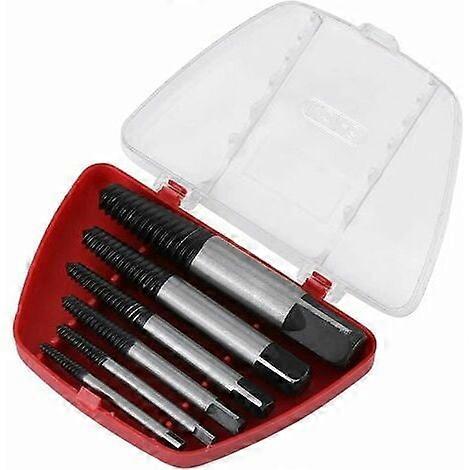 Stud Extractor Set, 6pcs Screw Extractor for Damaged Bolts or Screws