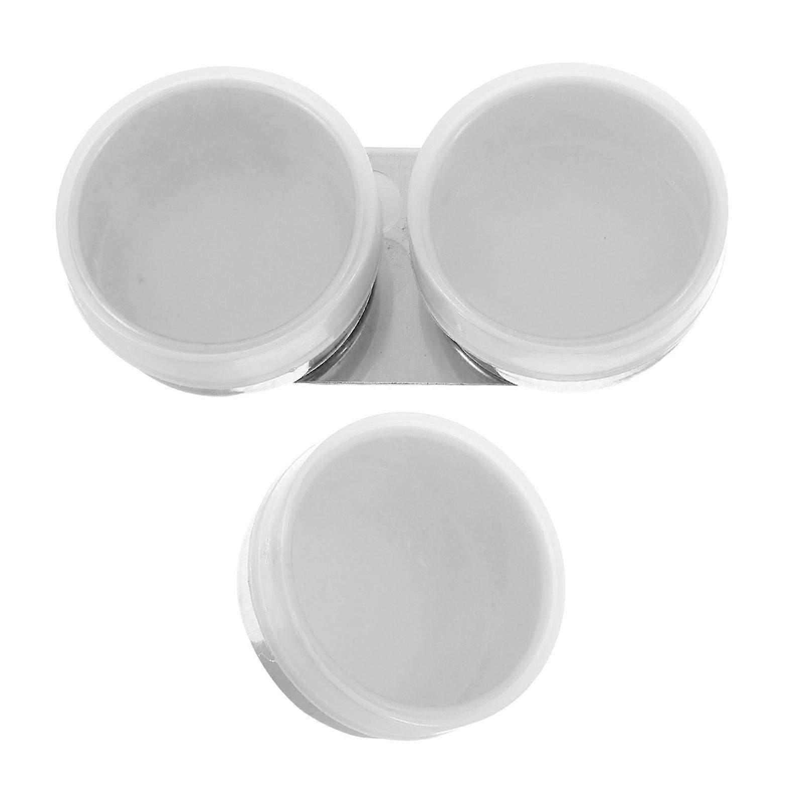 Round Paint Mixing Accessory With Lid For Painting Sessions And Home Use Artists 2Set