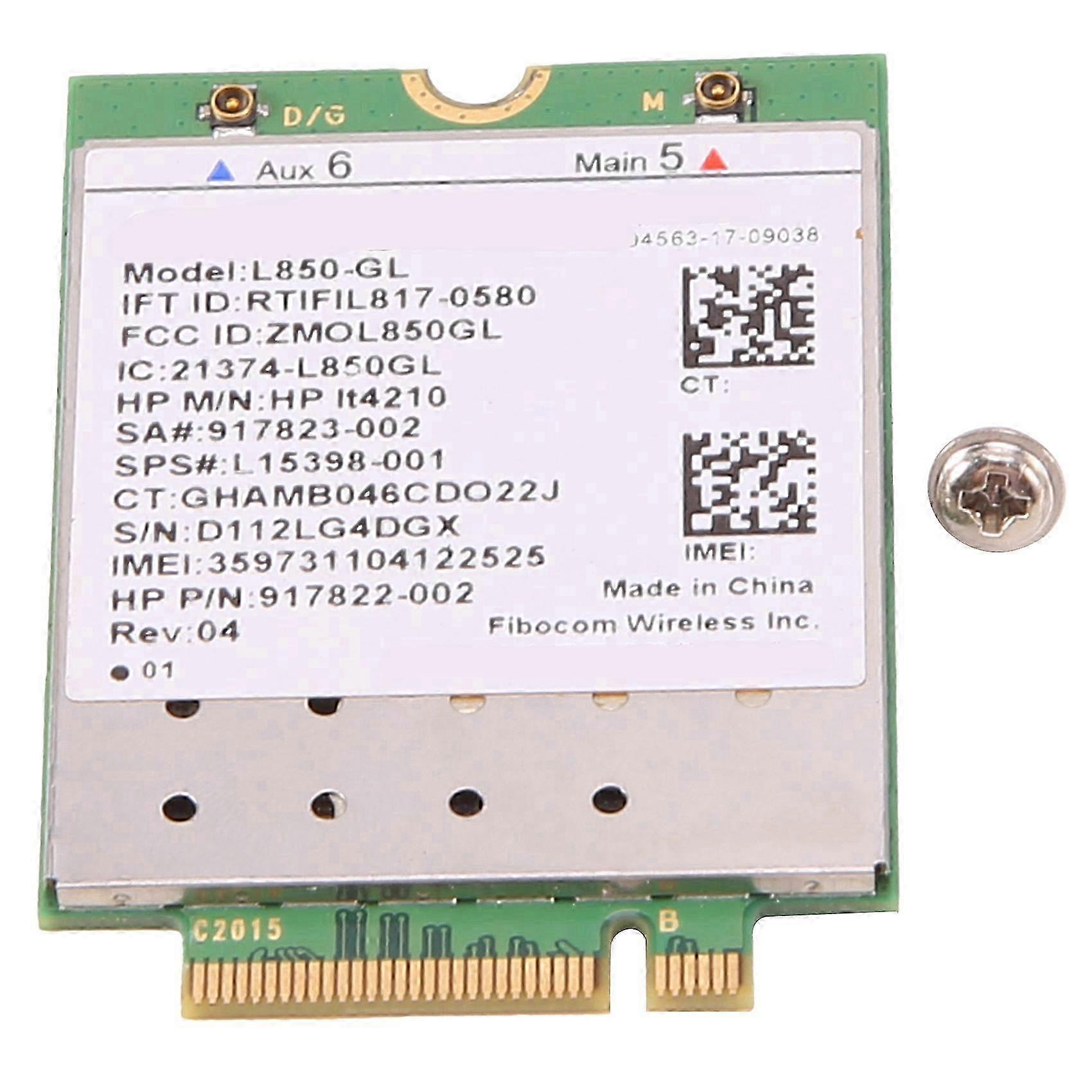 L850 LT4210 FDD & TDD-LTE 4G Card Module for 430, 440, 450 G5 Notebook