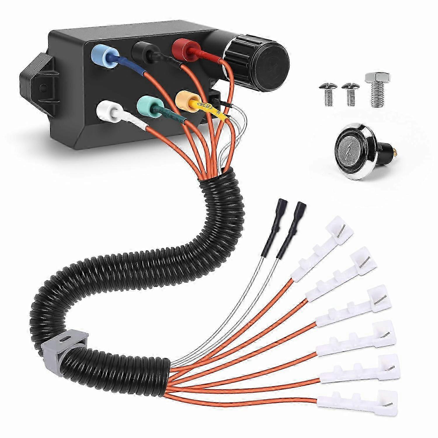 Weber Genesis II 610 Gas Grill Igniter Button Replacement Kit for 2017+ Models