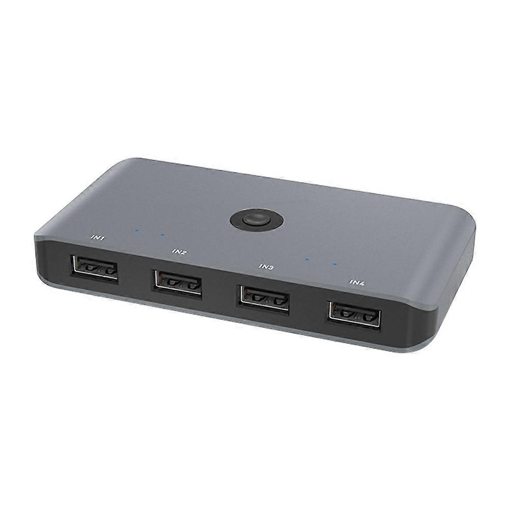 Rocketek HC405 USB2.0 KVM Switch Four In Four Out