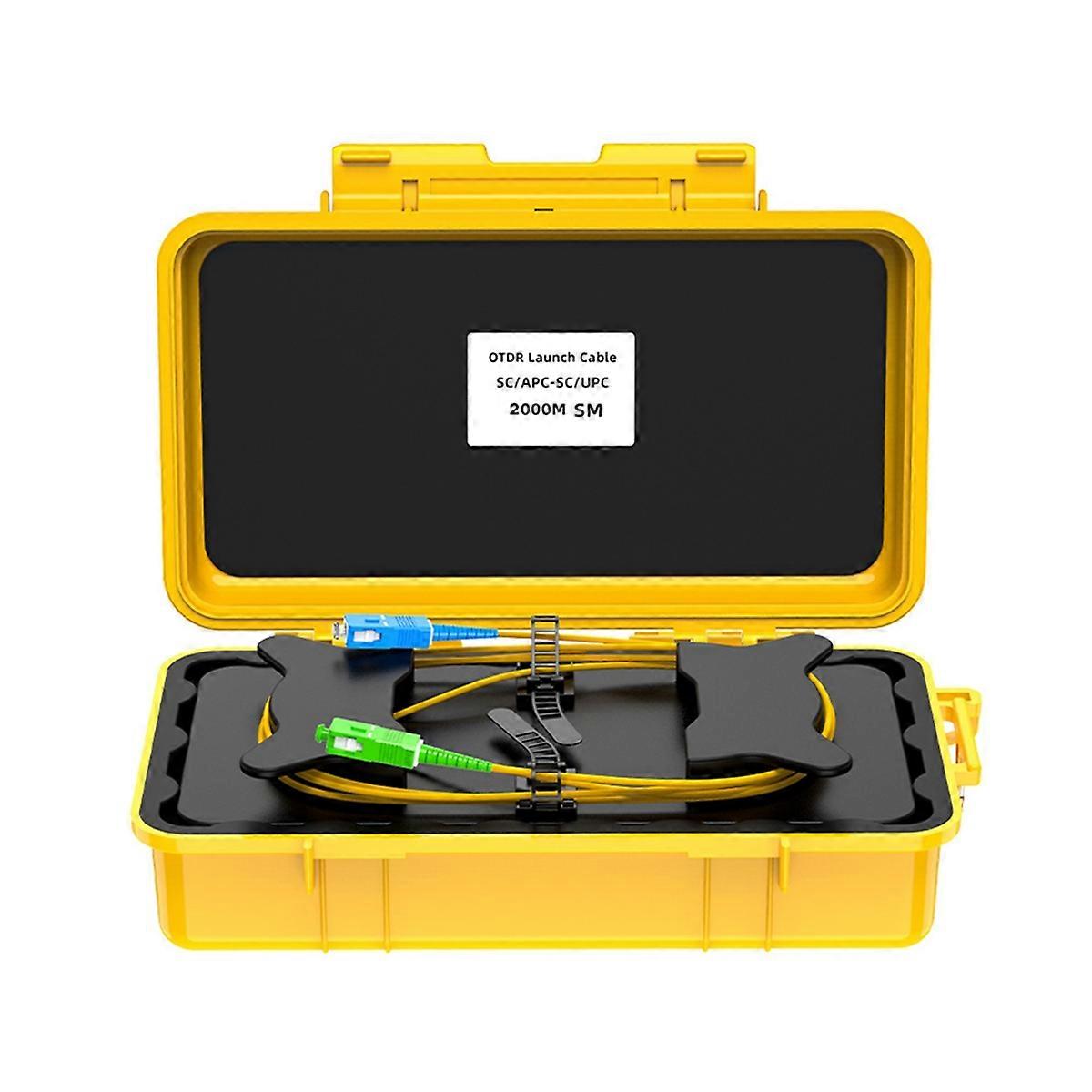 Ringe Glasfaser OTDR Launch Cable Box 2km SC/-SC/UPC