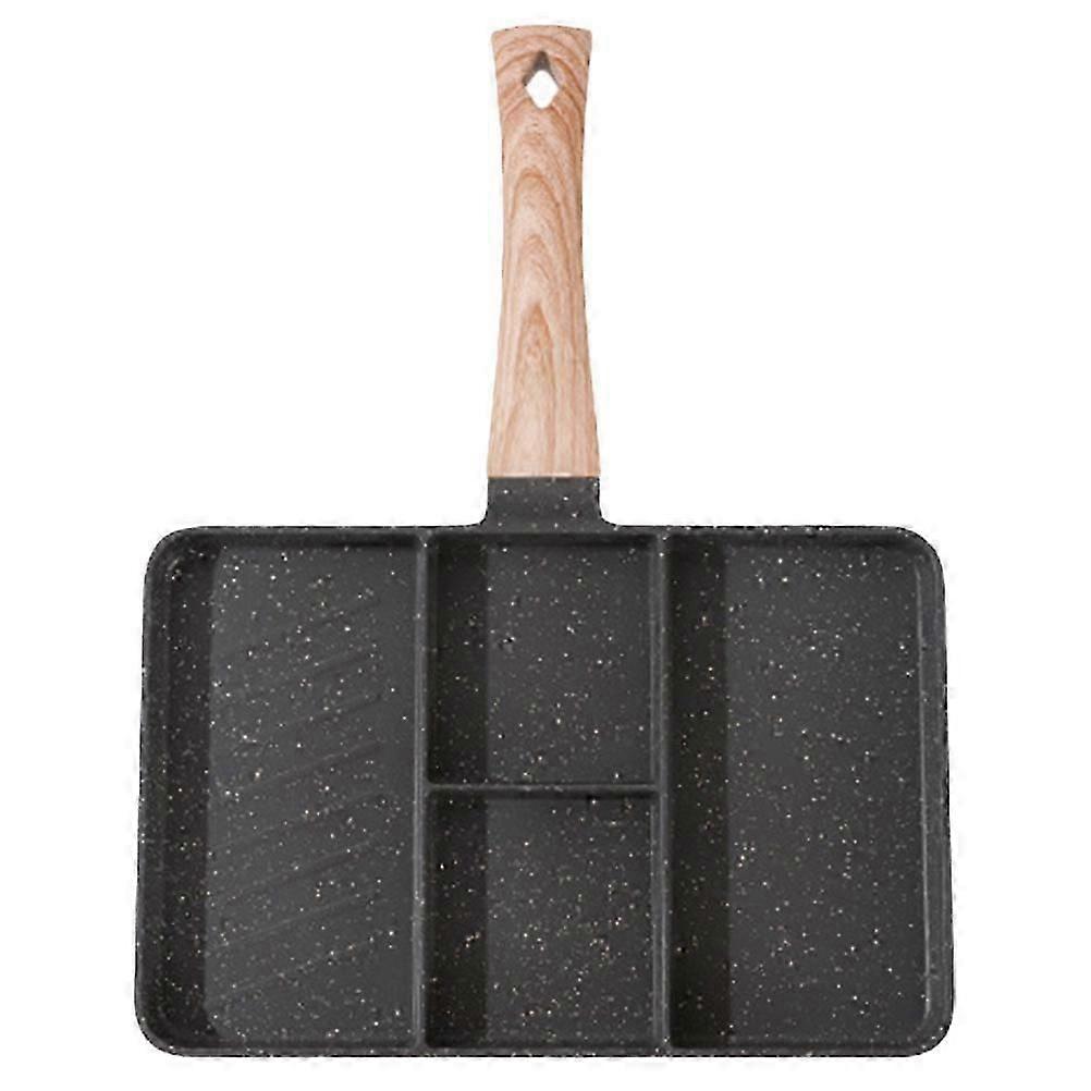 Ergonomic Chicken Pan Breakfast Frying Pan Multi-function Steak Pan Frying Accessory