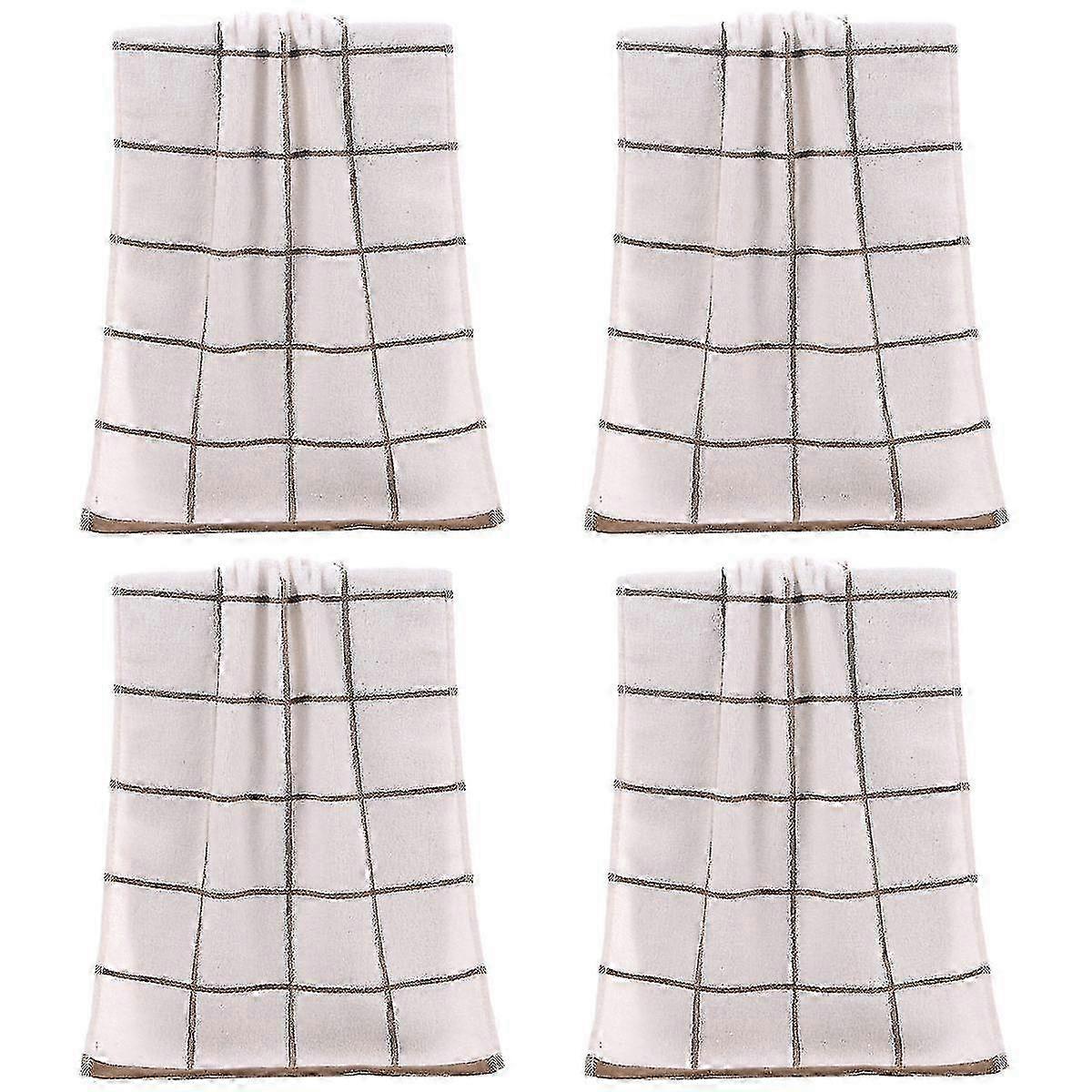 Absorbent Soft cotton Hand Towel (4 packs) for bath, hand, face, gy...