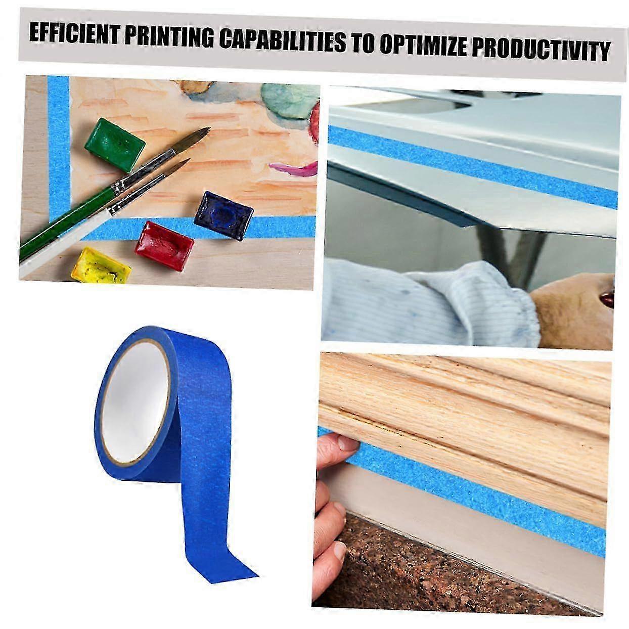 Roll Printer Adhesive Tape Masking Tape for Crafting Art and Labeling Easy to