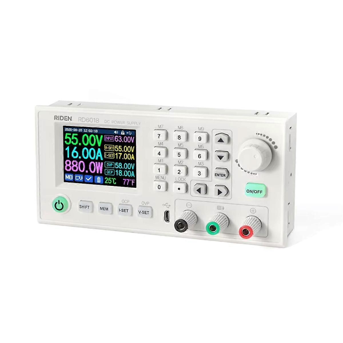 RD6018 USB WiFi Digital Control Power Supply DC to DC Voltage Module Buck Converter Voltmeter 60V 18A