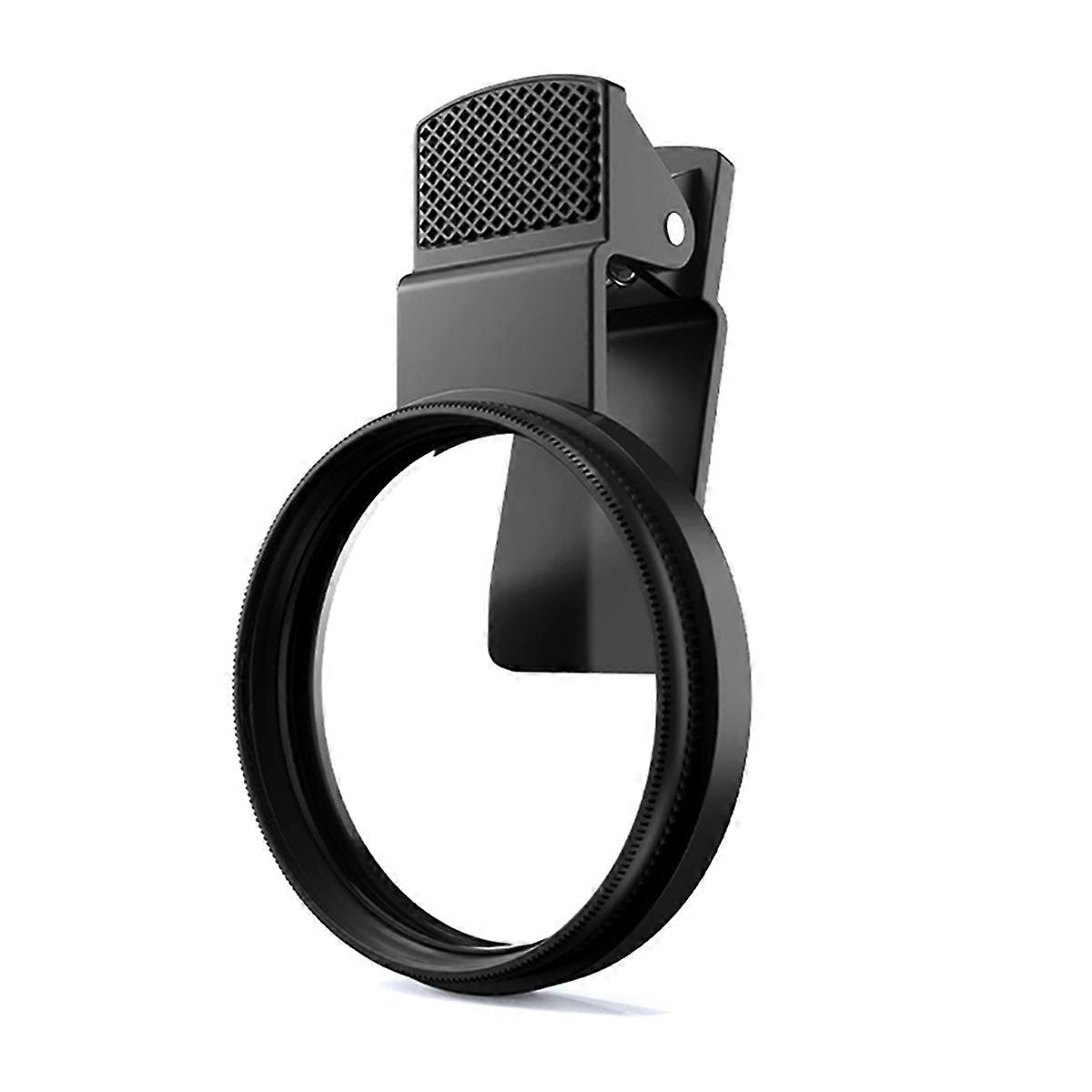 52MM CPL Filter Circular Phone Camera Lens Universal Polarizer Filter Lens Clip No Reflections for Smartphones DSLR