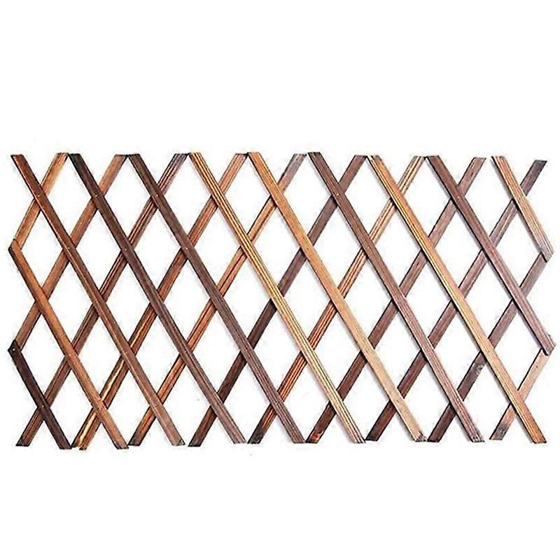 Expanding Wooden Garden Wood Pull Mesh Wall Fence Grille Garden Sub Garden Decoration Frame