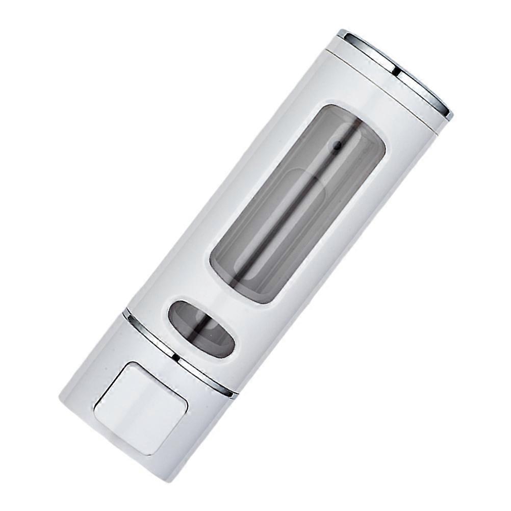 Bathroom Soap Dispenser Wall Mounted Design Liquid Storage Function 22x7cm White For Home Use 1Set