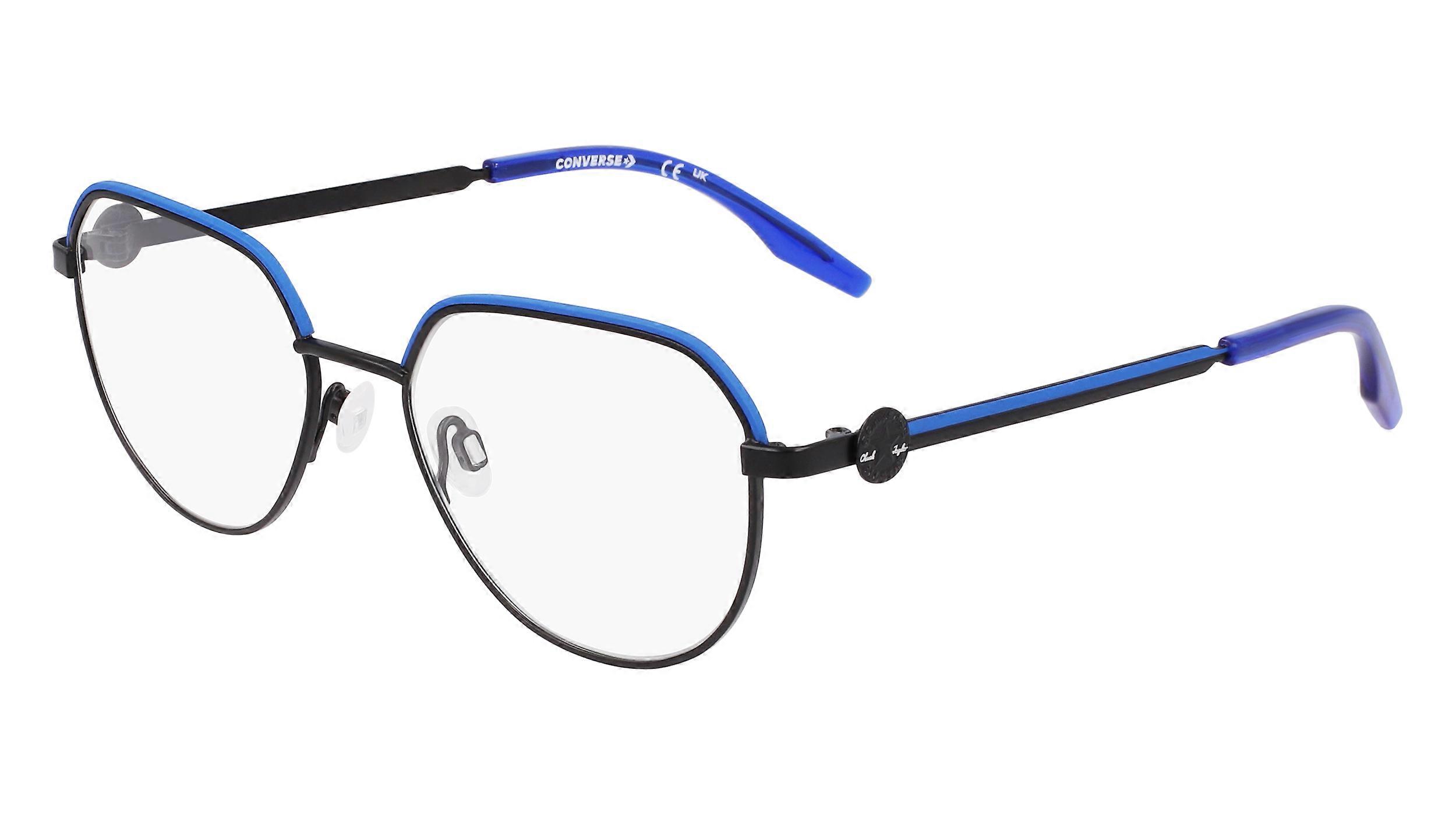 Eyewear Frames CONVERSE CV1028 N 001 MATTE BLACK/CONVERSE BLUE 51/17/145 UNISEX