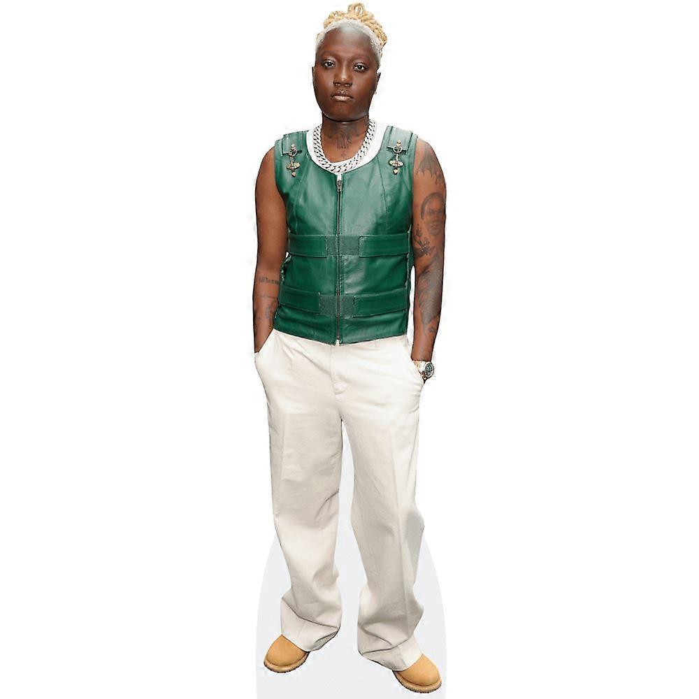 Oluwafisayo Isa (Green Top) Cardboard Cutout (lifesize OR mini size). Standee. Stand Up.