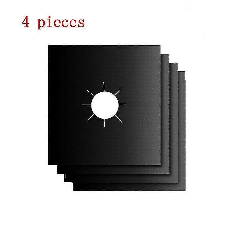 Protezione per fornelli a gas in teflon 27x27 cm - Lavabile, resistente all'olio e alle macchie