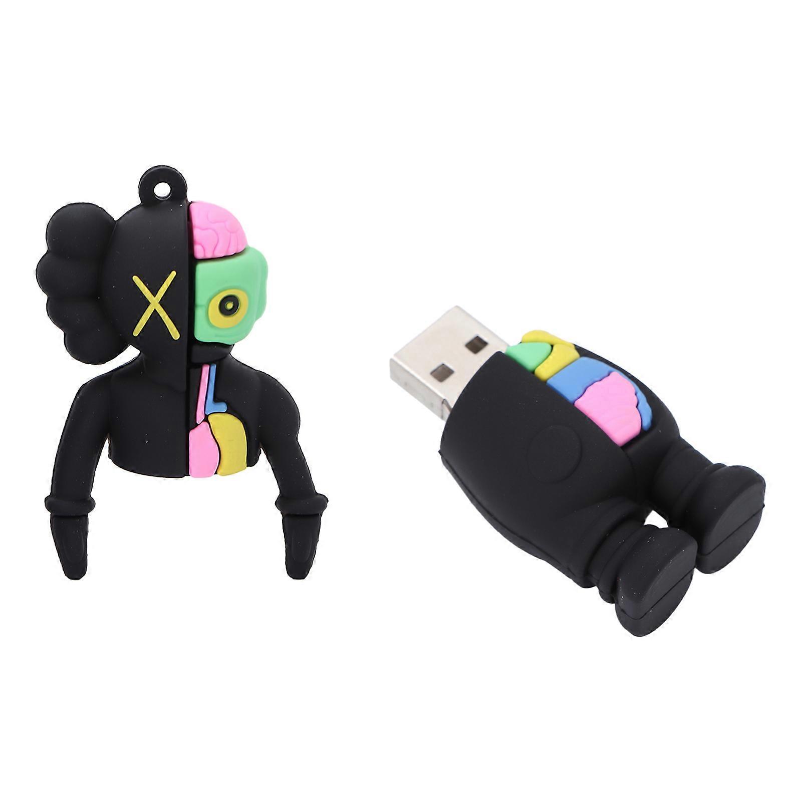 128GB Cartoon USB Flash Drive Durable Data Storage Stick