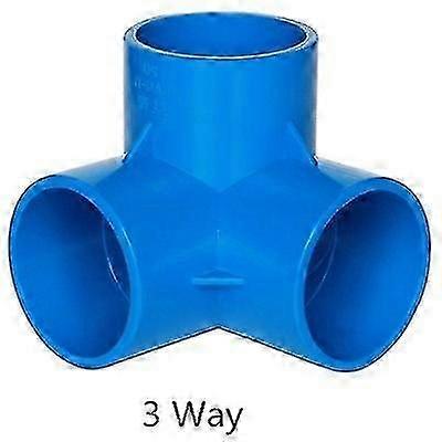 Pvc管接头连接器3 4 5 6路软管分离器20-50mm花园灌溉水管接头耦合器适配器DIY搁板接头