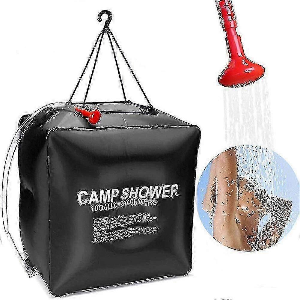 Bærbar 40L Solar dusj badepose