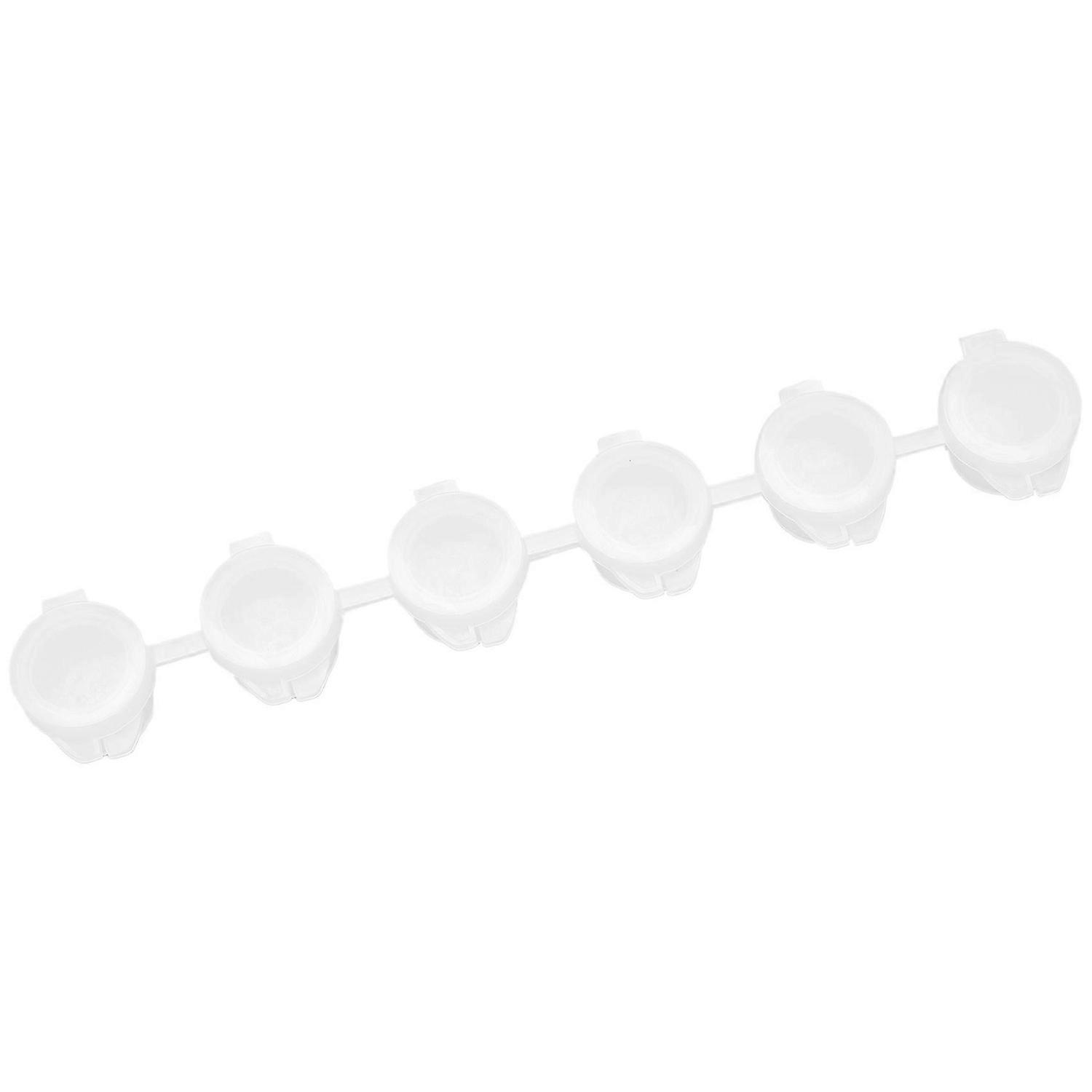 30 Strips 180 Pots Paint Pots Strips 3 Ml Mini Paint Pot Empty Cups