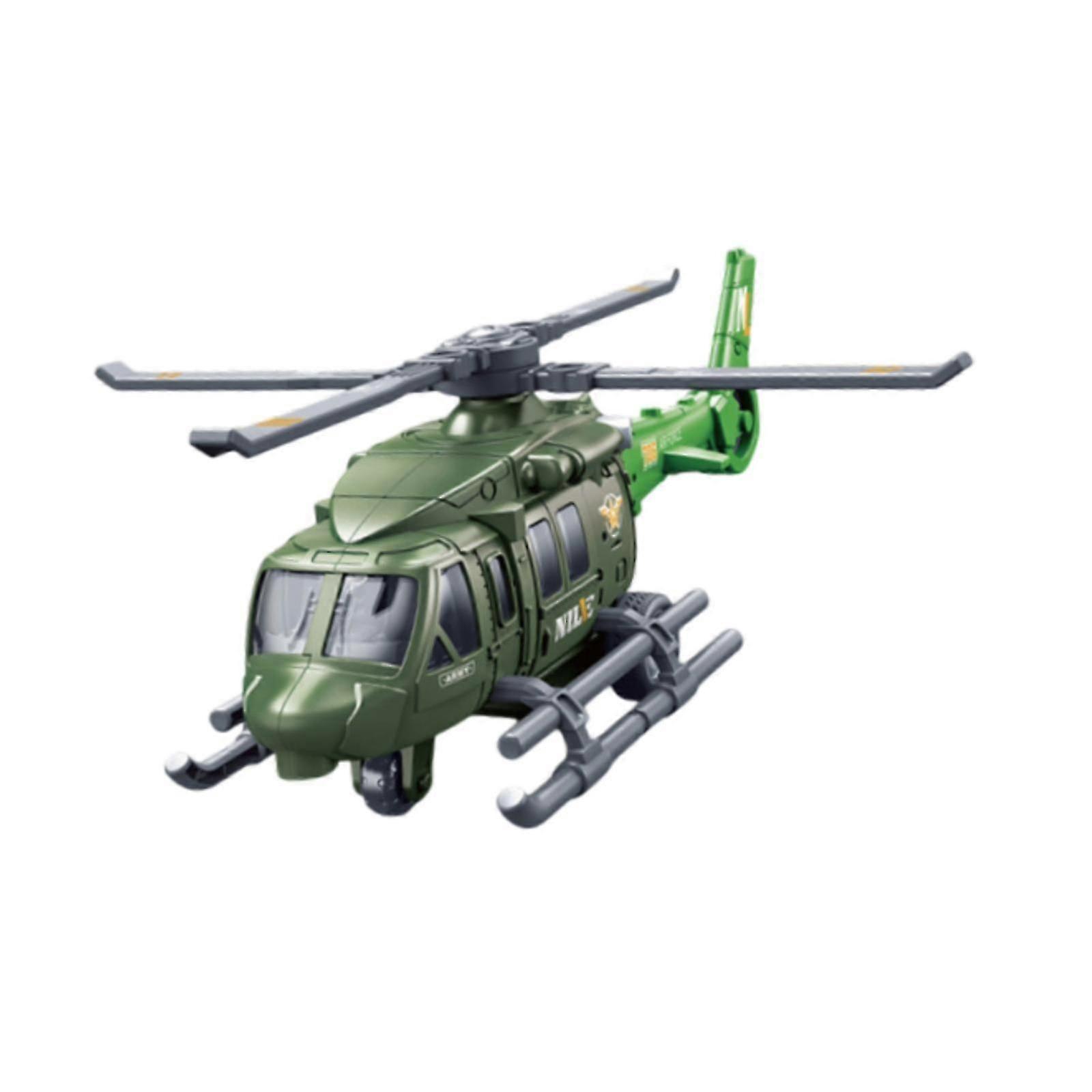 2025 Helikopter Modell Leksak Flygplan för Barn För Semester Present Pojke Flickor