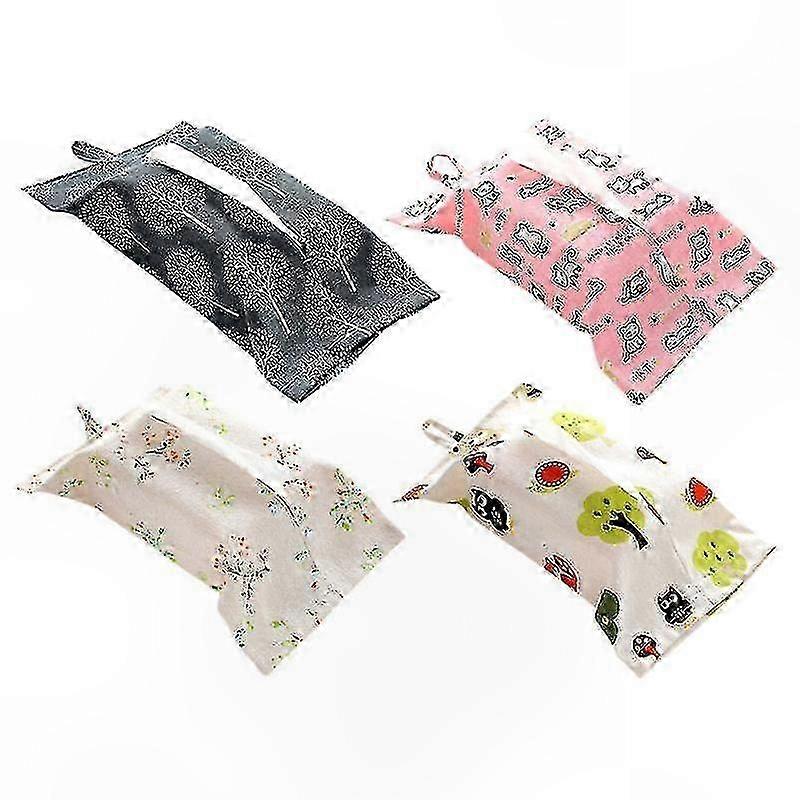 4-Pack Fabric Tissue Holders