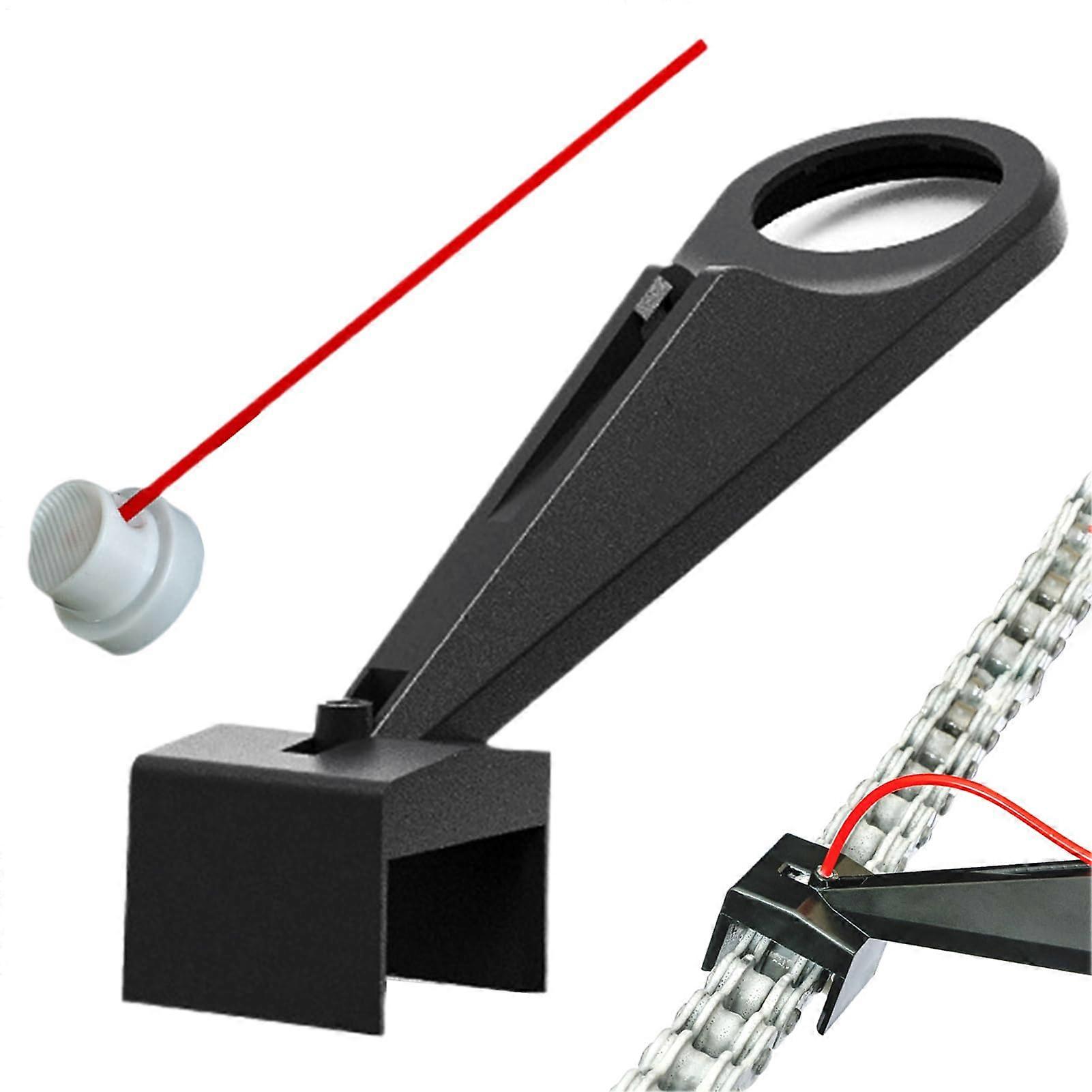 Chain Oiler Tool for Motorcycles - Compact Lubrication Applicator with Tire Cleaning Brush for Easy Chain Maintenance