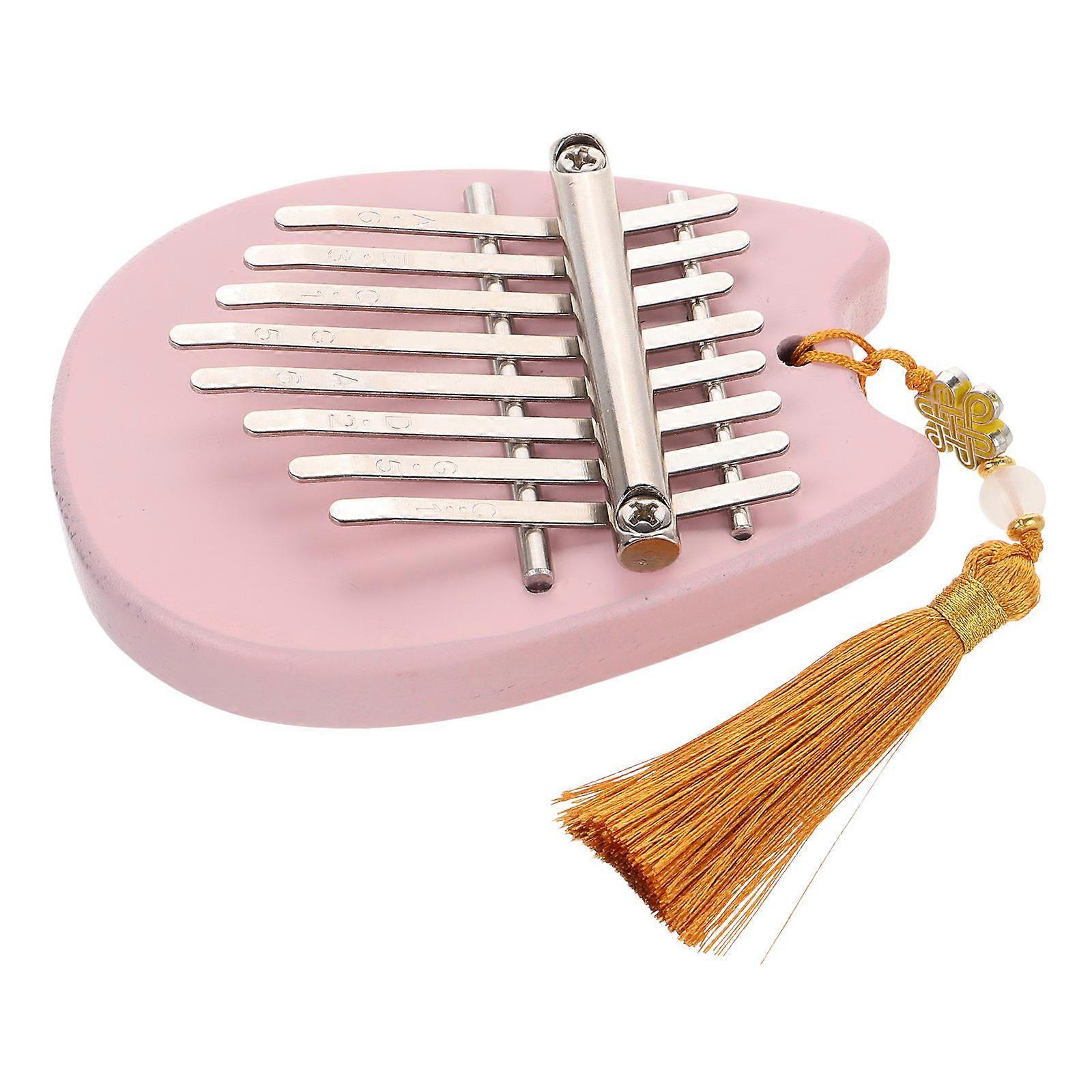 Acrylic Kalimba Thumb Piano for Beginners 4Pcs Mini Finger Harp Musical Instrument