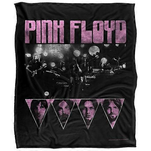 Pink Floyd Silky Heads Supersoft Blanket