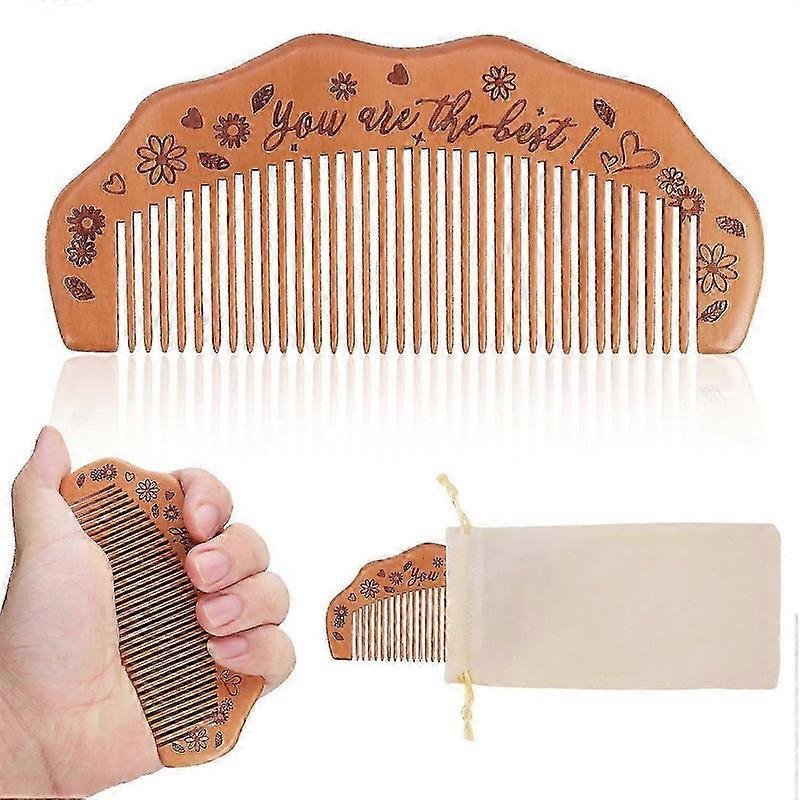 Birthing Comb with Affirmation Gifts for Labor and Delivery - Wooden Comb and 2025