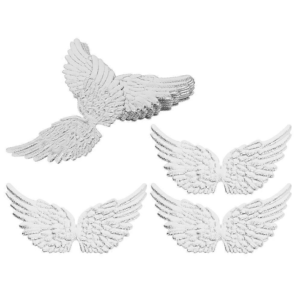 Angel Wings Backpack Charms for DIY Clothing Embellishments 54Pcs Pack