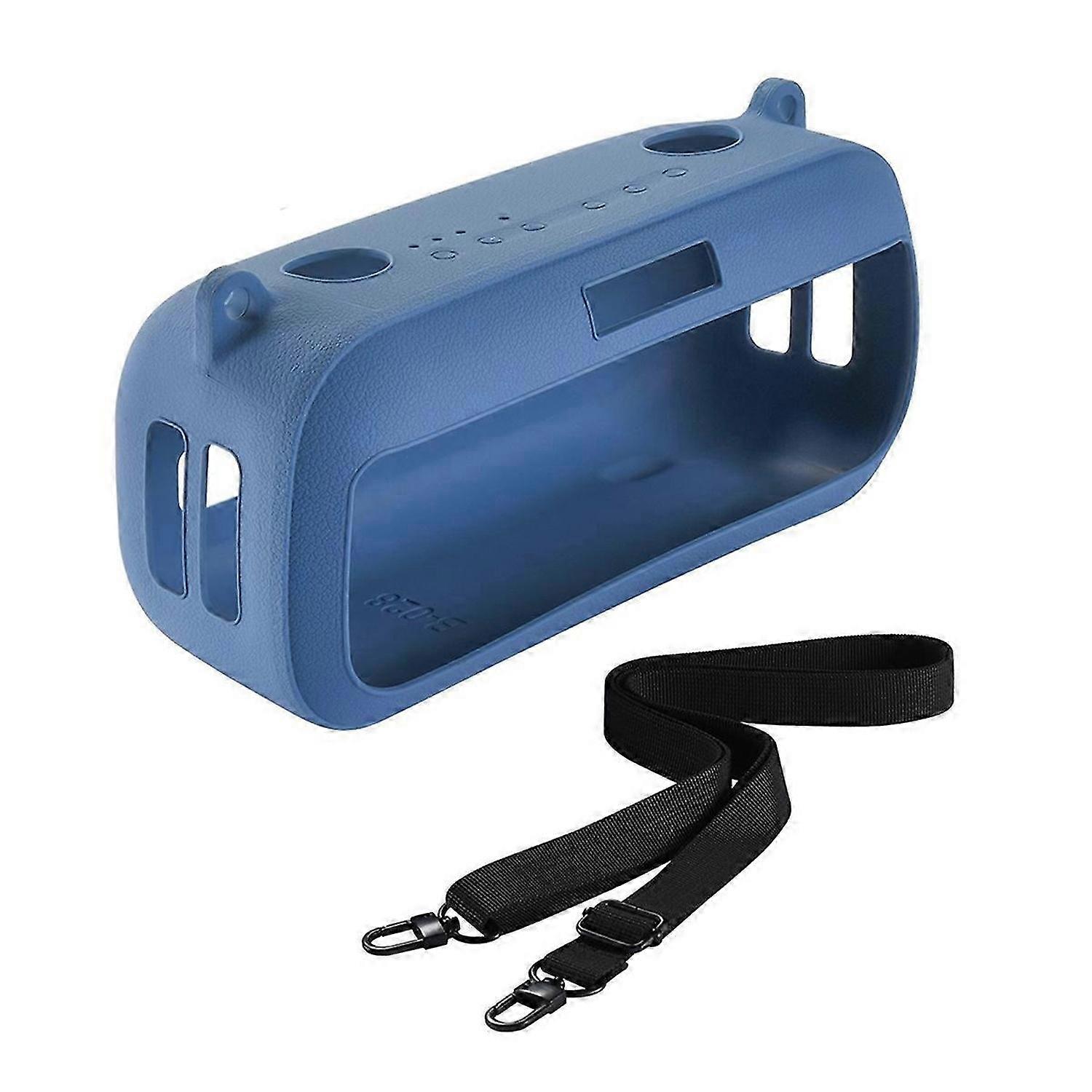 Silicone Handle Cover Case Replacement for Bose SoundLink Max blue