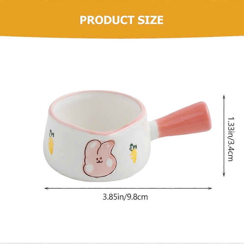 Ceramic Milk Jug Dipping Holder for Everyday Use Catering Venues Assorted Color 1Pcs