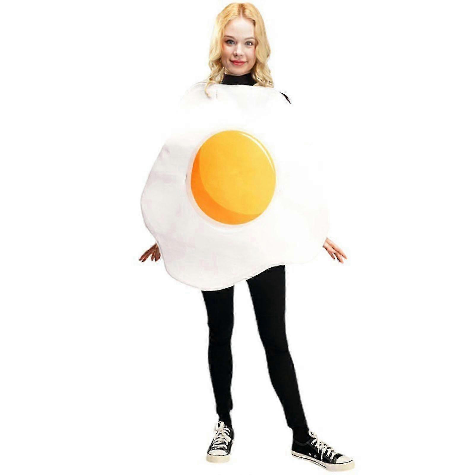 ハロウィンカップル朝食フードコスチュームベーコン/卵カップルコスチュームコスプレハロウィーンコスチュームコスチュームコスプレ