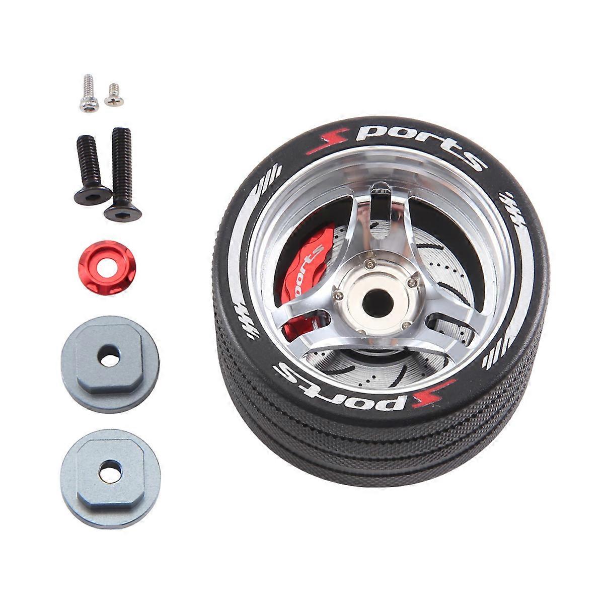 RC Metal Handwheel for MT4/FUTABA 4PX/ NB4,Silver